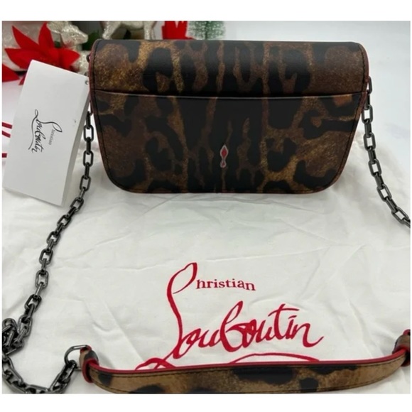 Christian Louboutin, Paloma Bengali, leather clutch/shoulder bag - Picture 9 of 9